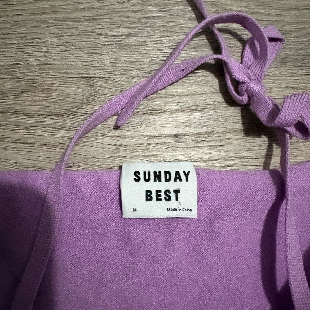 Aritzia Sunday Best Purple Dress - Picture 2 of 2